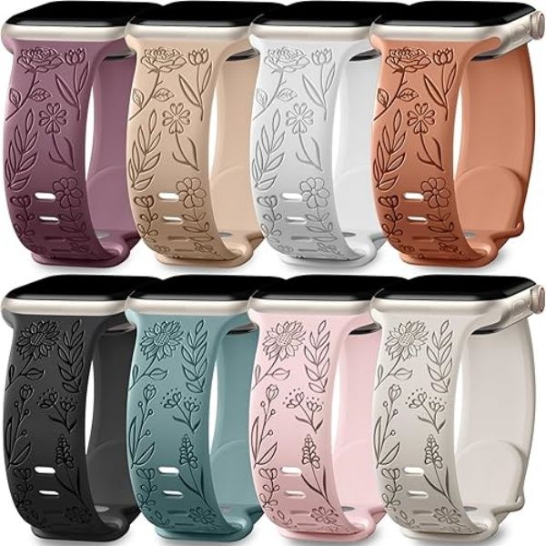 8pcs Interchangeable Watch Strap Compatible With Apple Watch 40/41/38/42mm