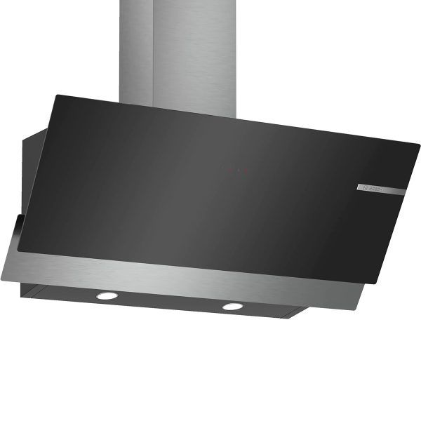 Bosch DWF95AJ60T Serie 4 Wall Mounted Extractor Hood Glass - 90 cm - Black