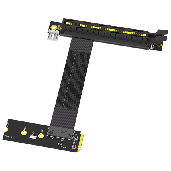 Riser Cable M 2 Nvme To Pcie X16 Adapter Graphics Extension Cable A