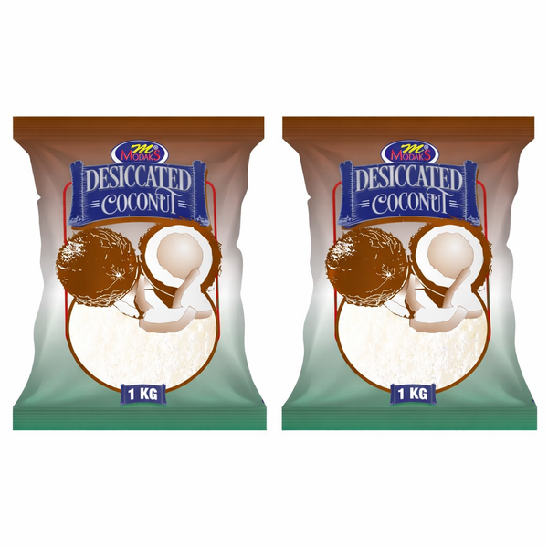 Fine Desiccated Coconut 2 x 1 Kg - Modaks
