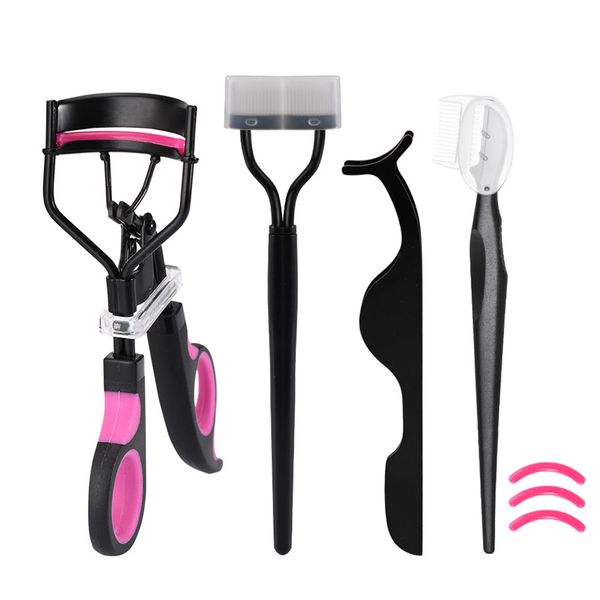 Eyelash Clip Artificial Eyelash Assistant Eyebrow Trimmer Steel Needle
