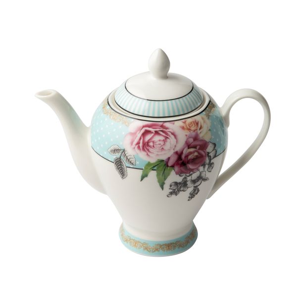 Jenna Clifford - Wavy Rose Teapot