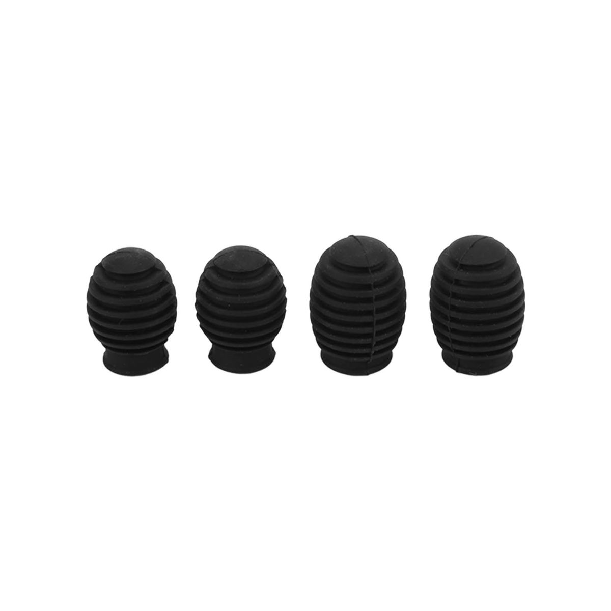 4pieces Silicone Drumstick Tips