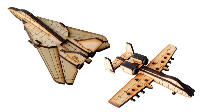 Aeroplane Plane Fighter Plane 3D Puzzle Wooden 3d Puzzle DIY kit