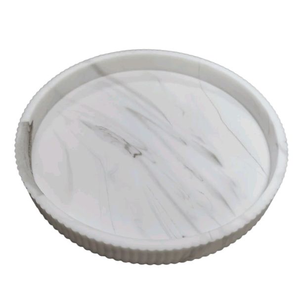 Round Silicone Tray-Decor