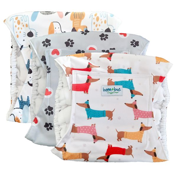 Male Dog Diaper 3 Pack
