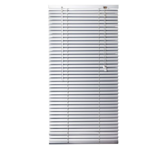 Aluminum Window Venetian Blind Silver 25 x 470 x 900 mm