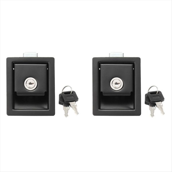 RV Car Paddle Entry Door Lock Latch Compatible with Universal 2 Piece