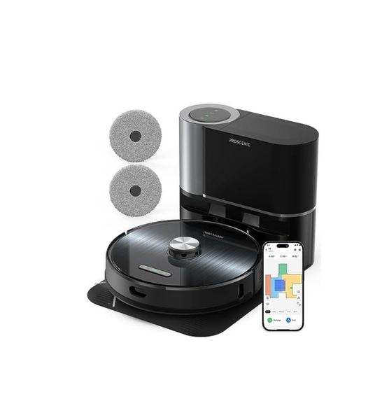 Proscenic M9 Self-Emptying Vacuum with Rotating Mops 2024 Revised Model