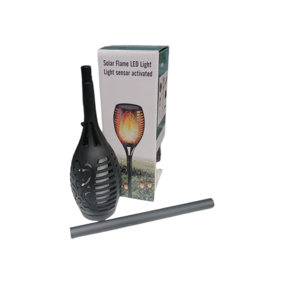 Solar Flame LED Light Sensor Activated XF-6017
