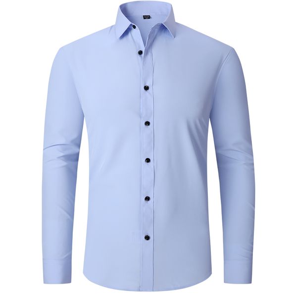 Formal Shirts For Men - 4 Way Stretch Men's Shirt - Wrinkle Resistant