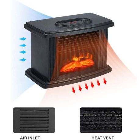 220V - Remote Control Electric Fireplace Heater | Shop Today. Get it  Tomorrow! | takealot.com