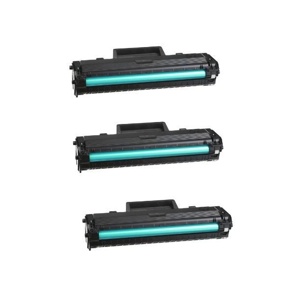 Inksaver HP 106A | W1106A | 106 Pack of 3 Compatible Black Toners ...