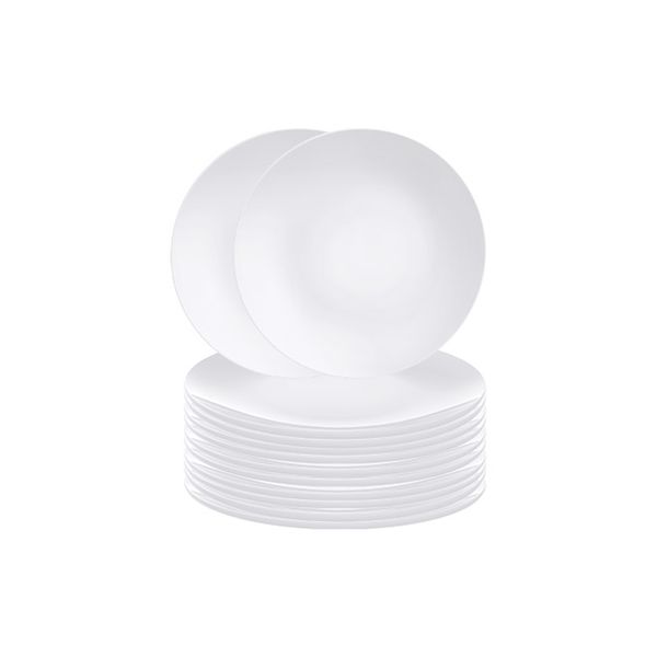 Tramontina 16cm Barbara Porcelain Bread Plate - Set of 12