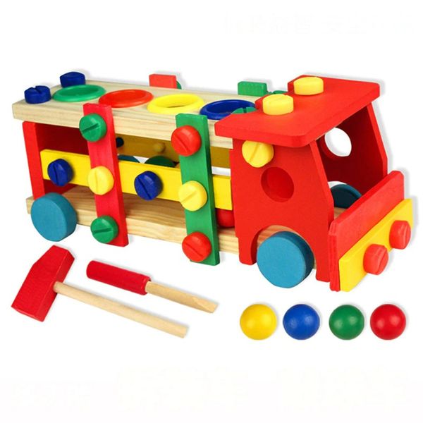 Playful Panda Montessori Educational Toy and Wooden Assembly Car