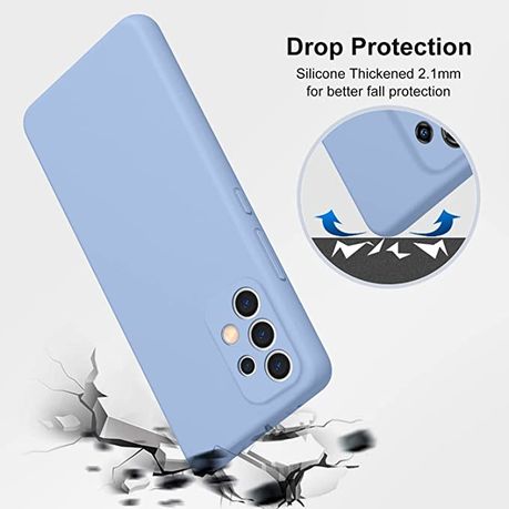 Wolf Pack Liquid Silicone Back Case For Samsung Galaxy A33 5G-Sky Blue, Shop Today. Get it Tomorrow!