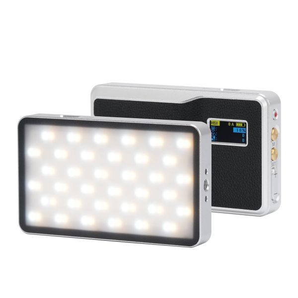 Viltrox Retro 08X RGB 8W Pocket LED Light with 6000mAh Built-in Battery