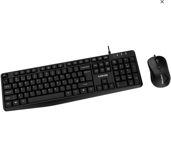 CANYON SET-1, Keyboard &amp; Mouse combo set wired