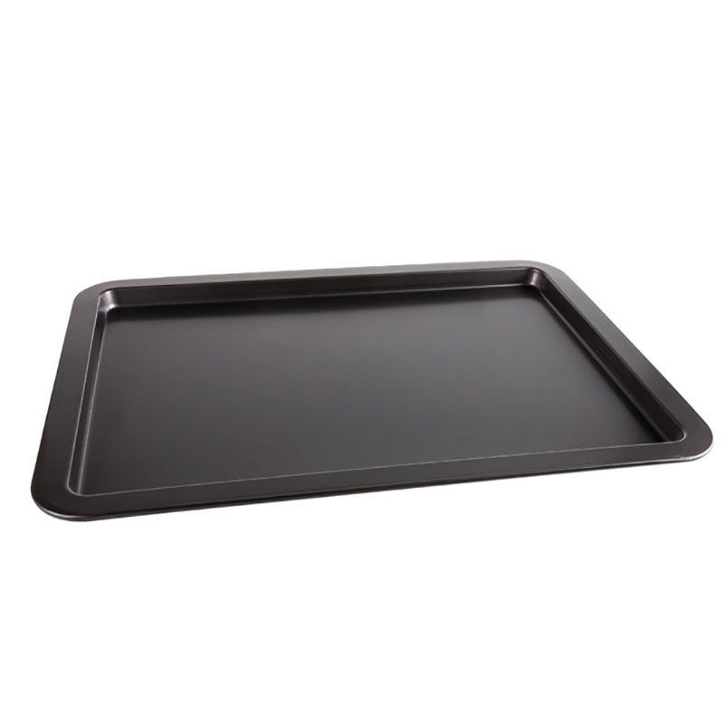 Baking Tray - Non Stick - Aluminium - Black - 43cm x 29cm x 1.5cm ...