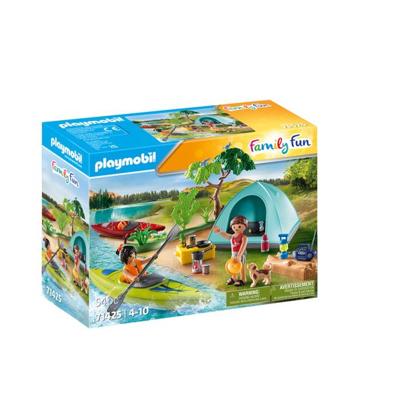 Playmobil Country - Camping with Campfire Playset - 54 Piece