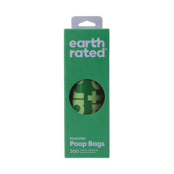 Earth Rated Bulk Pack Degradable Bags - 300 Bags (Lavender)