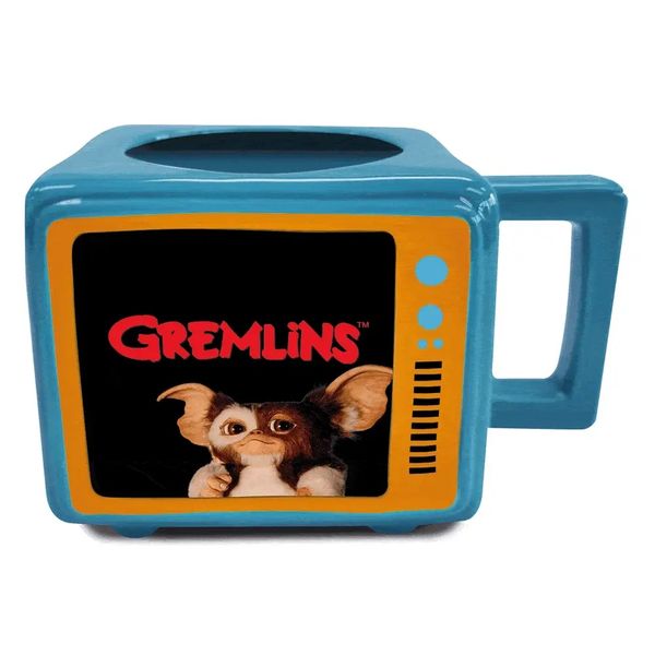 Gremlins (Three Rules) Retro TV Heat Changing Mug 500ml