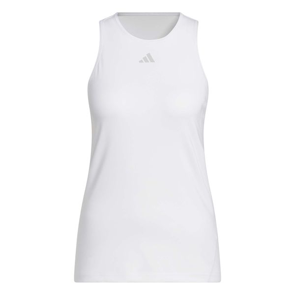 adidas Women's Club Tennis Climacool Tank Top - White