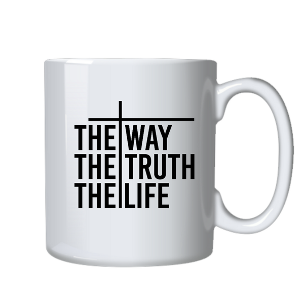 The Way Truth Life Christian Theme Birthday Christmas Gift Cup Mug 402