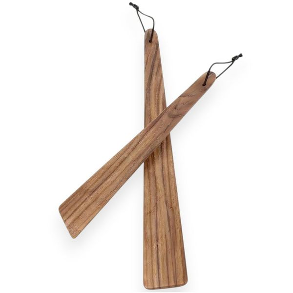 GrainServe Non-Stick Acacia Wood Kitchen Utensil Cooking Spatula Set
