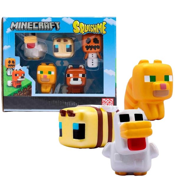 Minecraft SquishMe Collector Box