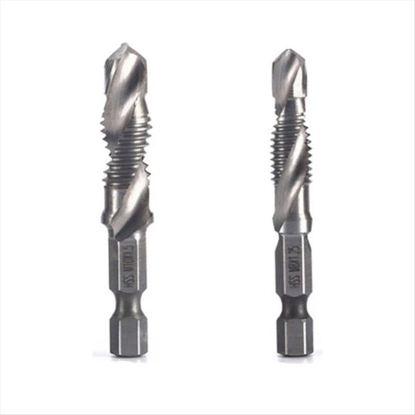 2 Pcs M8+M10 High-Speed Steel 4341 Titanium Plated Compatible with None