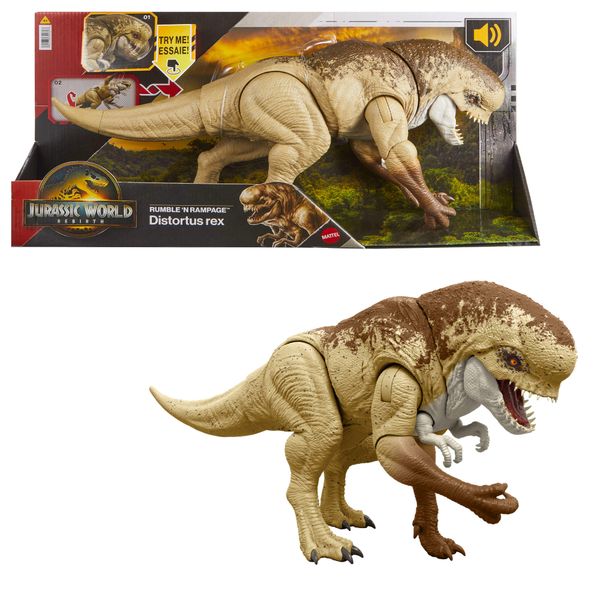 Jurassic World Rumble 'N Rampage Distortus Rex