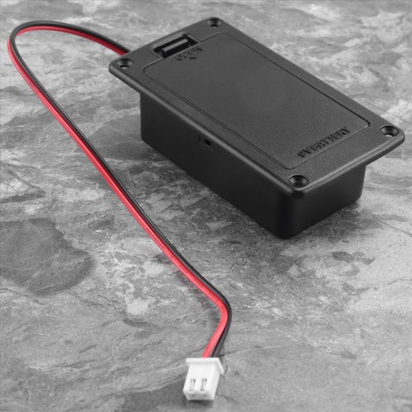 9V Flat Mount Guitar Active Pickup Battery Cover Hold Box