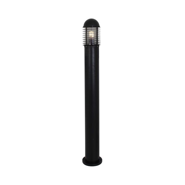 Eurolux - Lourve Narrow Bollard Black