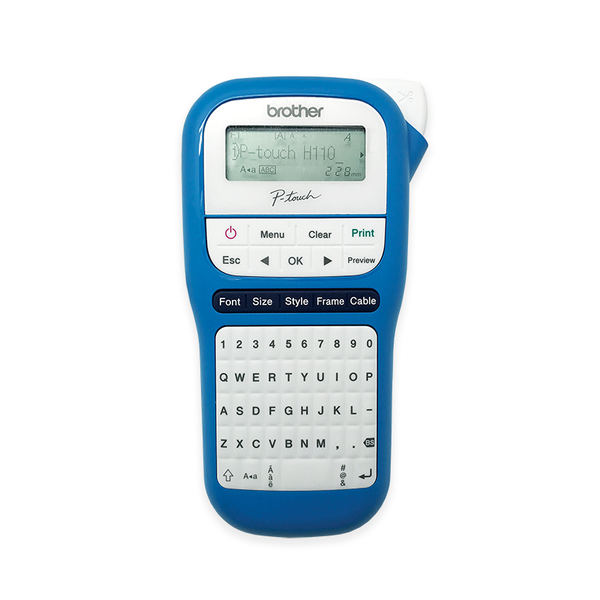 Brother PT-H110B Home and Small Office Label Printer Blue