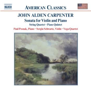 Sonata for Violin and Piano (Vega Quartet, Schwarz, Posnak) (CD / Album)