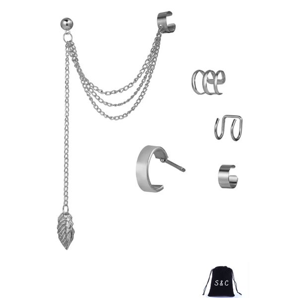 S &amp; C Luminary: Ensemble Set of 5 Earrings