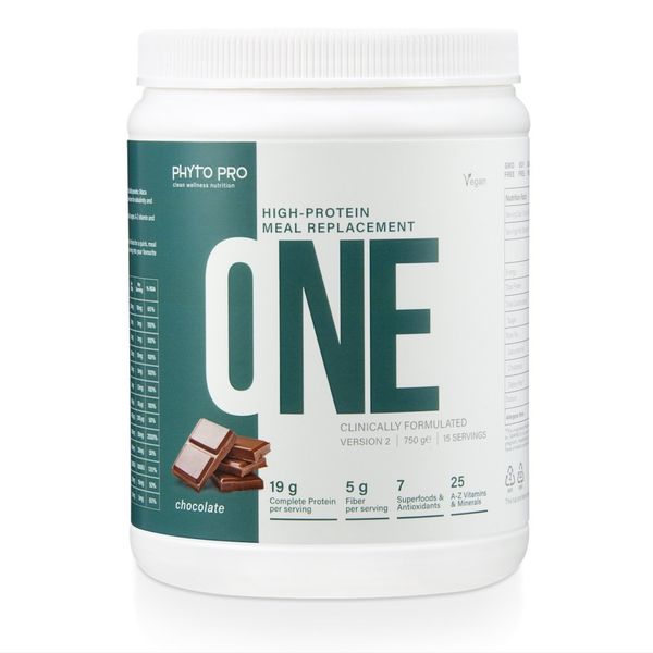 Phyto Pro ONE High-Protein Meal Replacement Shake, Chocolate 750g