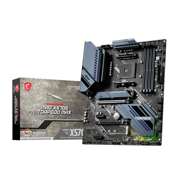 Msi Mag X570S Torpedo Max Amd Am4 Atx Gaming Motherboard