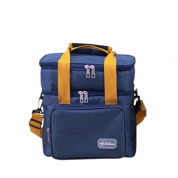 Double Waterproof Hot or Cold Lunch Cooler Bag