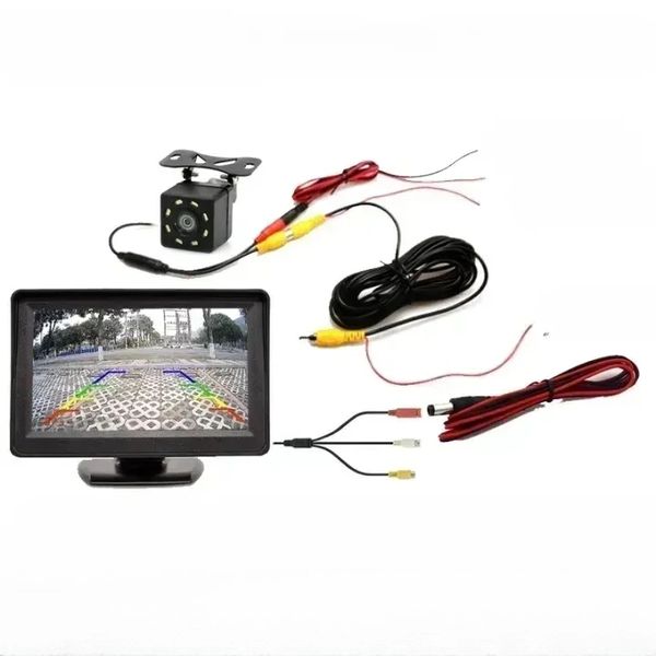 ABTOR 4.3-inch Wireless Head-Up Car Display with 8-Light 6-Meter Cable