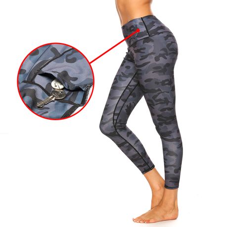 High Waisted Gray Leggings Non See Through Workout Yoga Pants