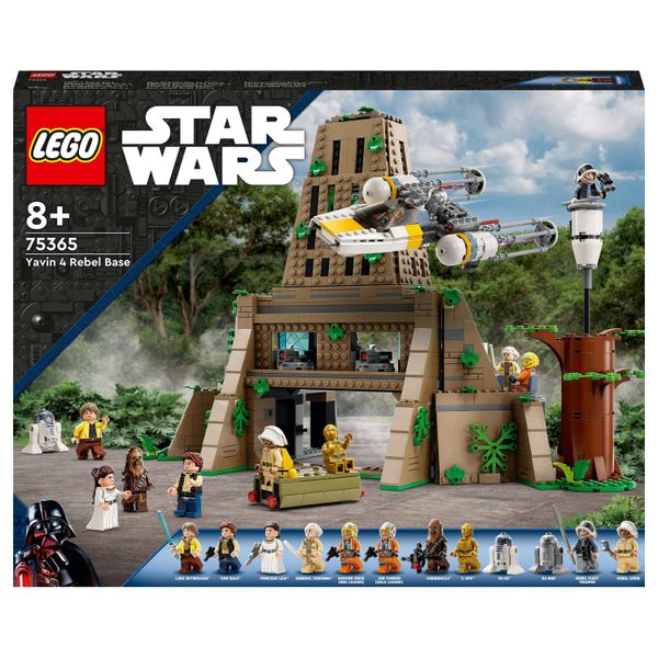 LEGO® Star Wars™ Yavin 4 Rebel Base 75365 Building Toy Set (1,067 Pieces)