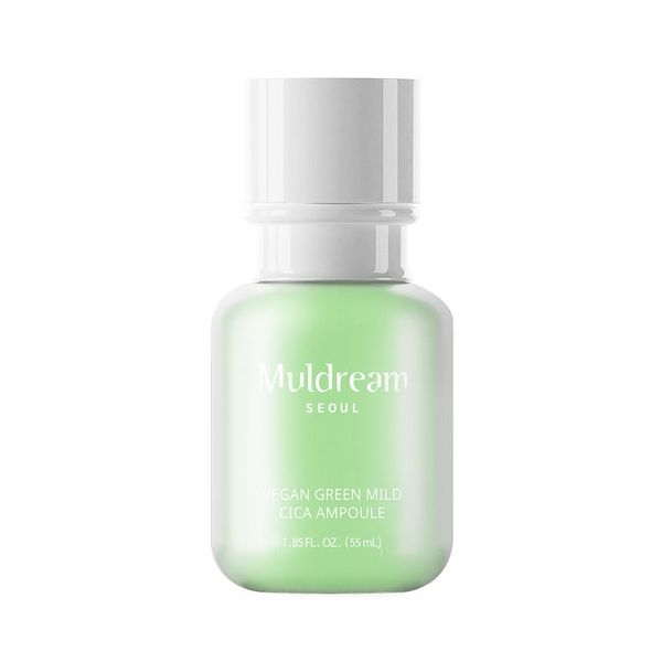 Vegan green mild cica ampoule - korean skincare