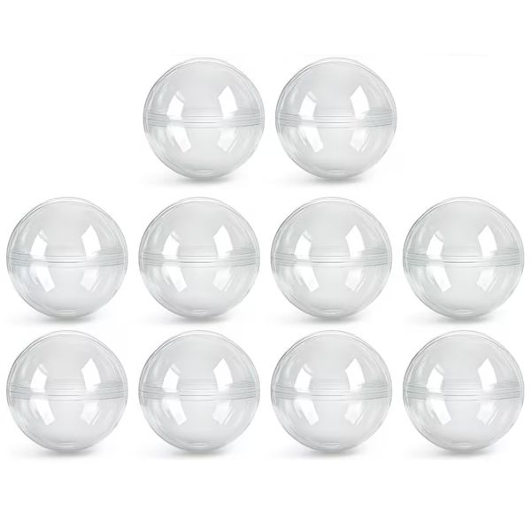 6cm Fillable Plastic Ball for Toys or Treats