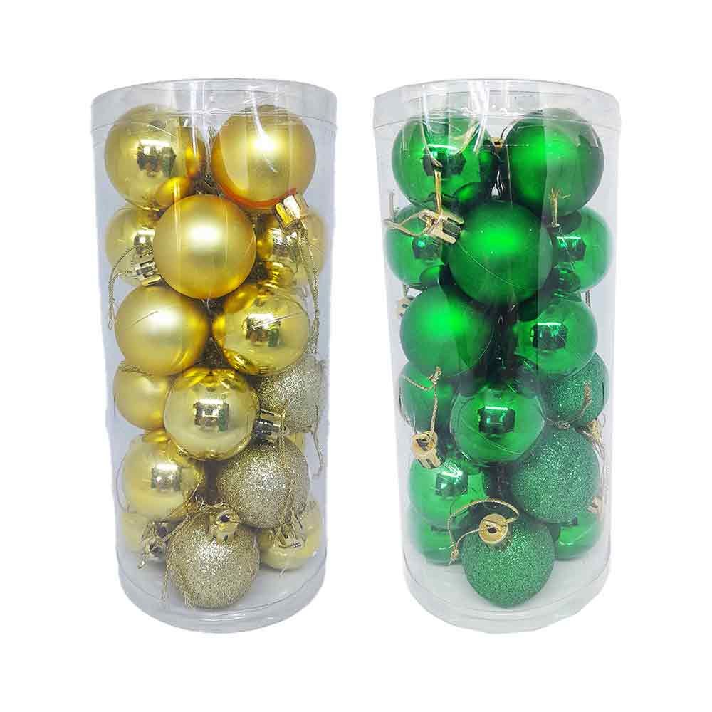 Christmas Decoration Baubles | Medium (2 pack)