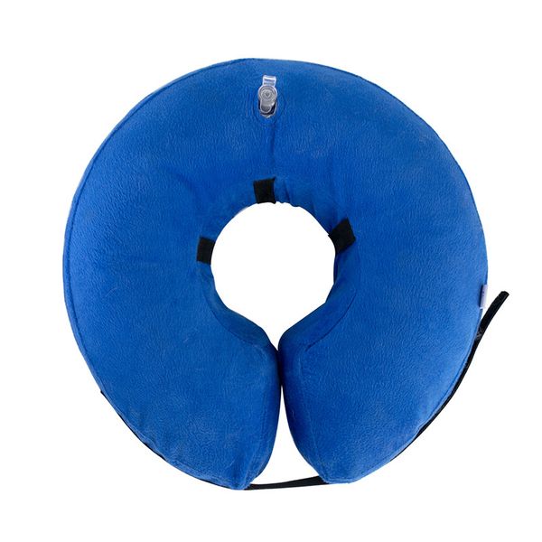 Blue Pet Inflatable Collar - Comfortable Anti-Bite Lick Beauty Protection