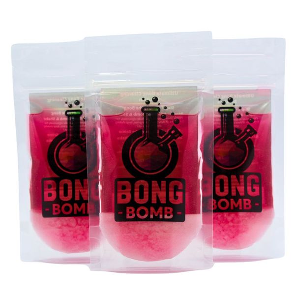 Bong Bomb Ruby - Abrasive Cleaner by BOMD - 250ml Pouch