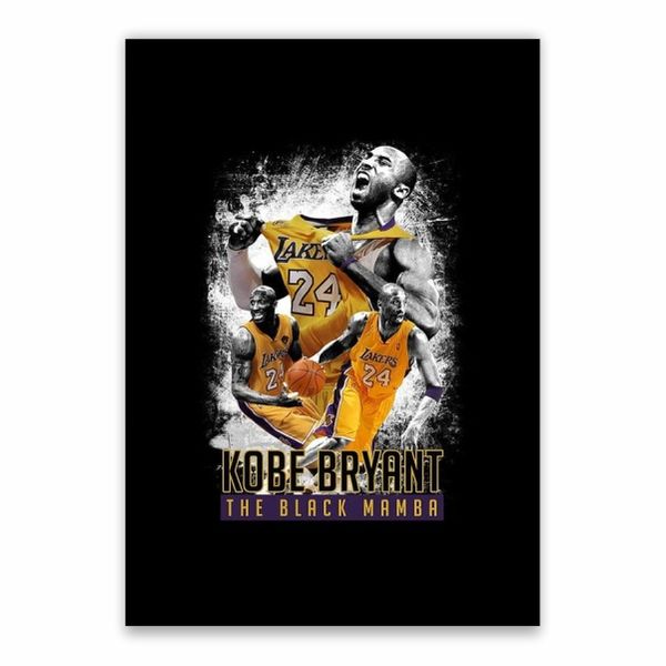 Kobe Bryant The Black Mamba Poster - A1