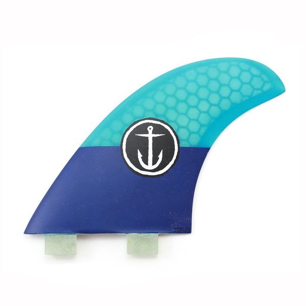 Captain Fin CF-Quad Large TT Fin Blue